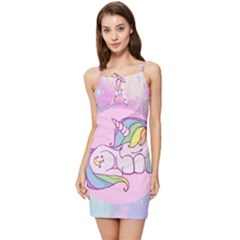 Unicorn Stitch Summer Tie Front Dress