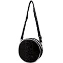 Kitty Cat Art Division Crossbody Circle Bag View1