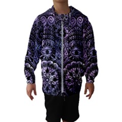 Hamsa Hand Kids  Hooded Windbreaker by Bangk1t