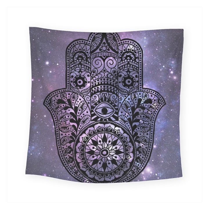 Hamsa Hand Square Tapestry (Small)