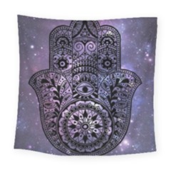 Hamsa Hand Square Tapestry (large) by Bangk1t