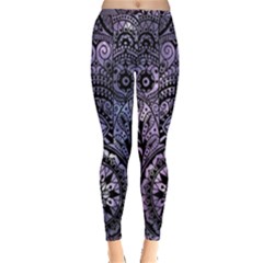 Hamsa Hand Inside Out Leggings by Bangk1t