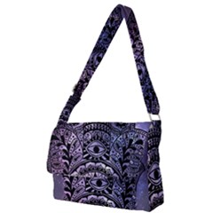 Hamsa Hand Full Print Messenger Bag (s) by Bangk1t