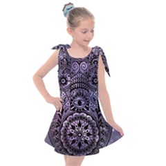 Hamsa Hand Kids  Tie Up Tunic Dress by Bangk1t