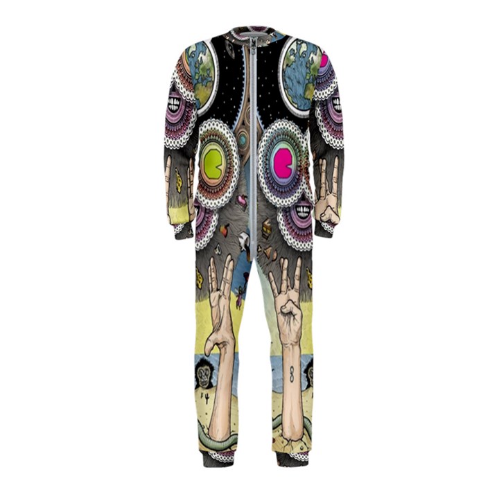 Vintage Trippy Aesthetic Psychedelic 70s Aesthetic OnePiece Jumpsuit (Kids)