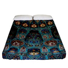 Saint Petersburg  Architecture Fitted Sheet (queen Size) by Bangk1t