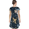 Space Theme Art Pattern Design Wallpaper Cap Sleeve Nightdress View2