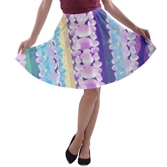 Background Graphic Beautiful Wallpaper Art A-line Skater Skirt by Ndabl3x