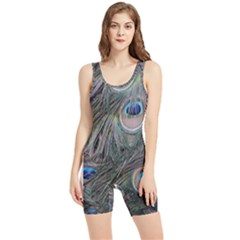 Peacock Feathers Peacock Bird Feathers Women s Wrestling Singlet by Ndabl3x