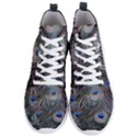 Peacock Feathers Peacock Bird Feathers Men s Lightweight High Top Sneakers View1