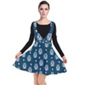 Pattern Baroque Art Drawing Plunge Pinafore Dress View1