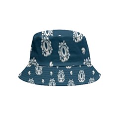 Pattern Baroque Art Drawing Bucket Hat (kids) by Ndabl3x