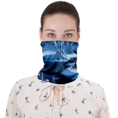 Nature Winter Cold Snow Landscape Face Covering Bandana (adult) by Ndabl3x