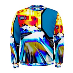 Stop Retro Abstract Stop Sign Blur Men s Sweatshirt by Ndabl3x