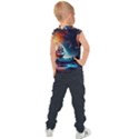 Tree Planet Moon Kids  Sport Tank Top View2