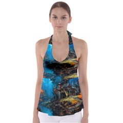 Castle Fantasy Babydoll Tankini Top by Ndabl3x