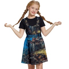 Castle Fantasy Kids  Apron Dress by Ndabl3x