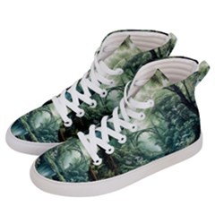 River Forest Wood Nature Men s Hi-top Skate Sneakers by Ndabl3x