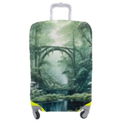 River Forest Wood Nature Luggage Cover (medium) by Ndabl3x