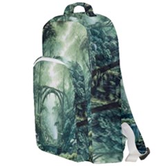 River Forest Wood Nature Double Compartment Backpack by Ndabl3x