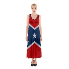 Rebel Flag  Sleeveless Maxi Dress by Jen1cherryboot88