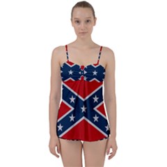 Rebel Flag  Babydoll Tankini Set by Jen1cherryboot88