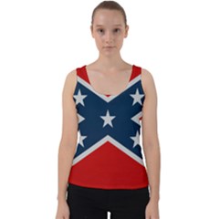 Rebel Flag  Velvet Tank Top by Jen1cherryboot88