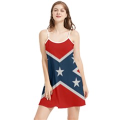 Rebel Flag  Summer Frill Dress by Jen1cherryboot88