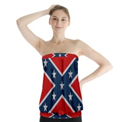 Rebel Flag  Strapless Top by Jen1cherryboot88