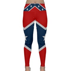 Rebel Flag  Lightweight Velour Classic Yoga Leggings by Jen1cherryboot88