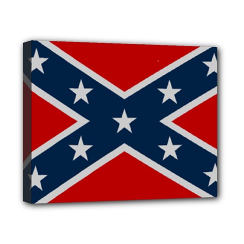 Rebel Flag  Canvas 10  X 8  (stretched) by Jen1cherryboot88