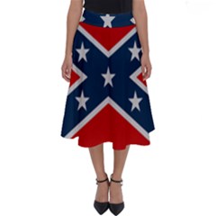 Rebel Flag  Perfect Length Midi Skirt by Jen1cherryboot88