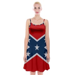 Rebel Flag  Spaghetti Strap Velvet Dress by Jen1cherryboot88