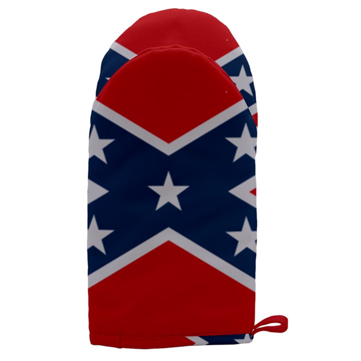 Rebel flag  Microwave Oven Glove