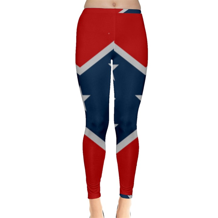 Rebel flag  Inside Out Leggings