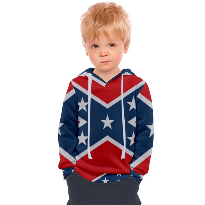 Rebel flag  Kids  Overhead Hoodie