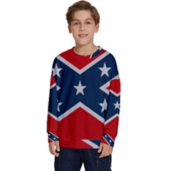 Rebel Flag  Kids  Long Sleeve Jersey