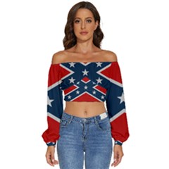 Screenshot 20230611-155636 Long Sleeve Crinkled Weave Crop Top