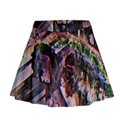 Prismatic Pride Mini Flare Skirt by MRNStudios