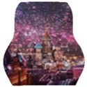 Moscow Kremlin Saint Basils Cathedral Architecture  Building Cityscape Night Fireworks Car Seat Back Cushion  View1