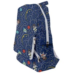 Cat Cosmos Cosmonaut Rocket Travelers  Backpack by Cowasu