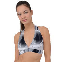 Washing Machines Home Electronic Halter Plunge Bikini Top by Cowasu