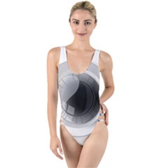 Washing Machines Home Electronic High Leg Strappy Swimsuit by Cowasu