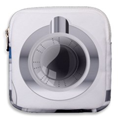 Washing Machines Home Electronic Mini Square Pouch by Cowasu