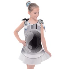 Washing Machines Home Electronic Kids  Tie Up Tunic Dress by Cowasu