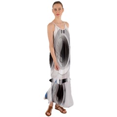 Washing Machines Home Electronic Cami Maxi Ruffle Chiffon Dress by Cowasu