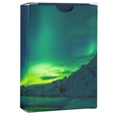 Iceland Aurora Borealis Playing Cards Single Design (rectangle) With Custom Box by Cowasu