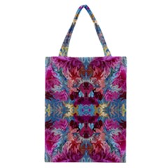 Roses Liquify  Classic Tote Bag by kaleidomarblingart