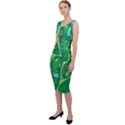 Golf Course Par Golf Course Green Sleeveless Pencil Dress View2