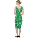 Golf Course Par Golf Course Green Sleeveless Pencil Dress View4